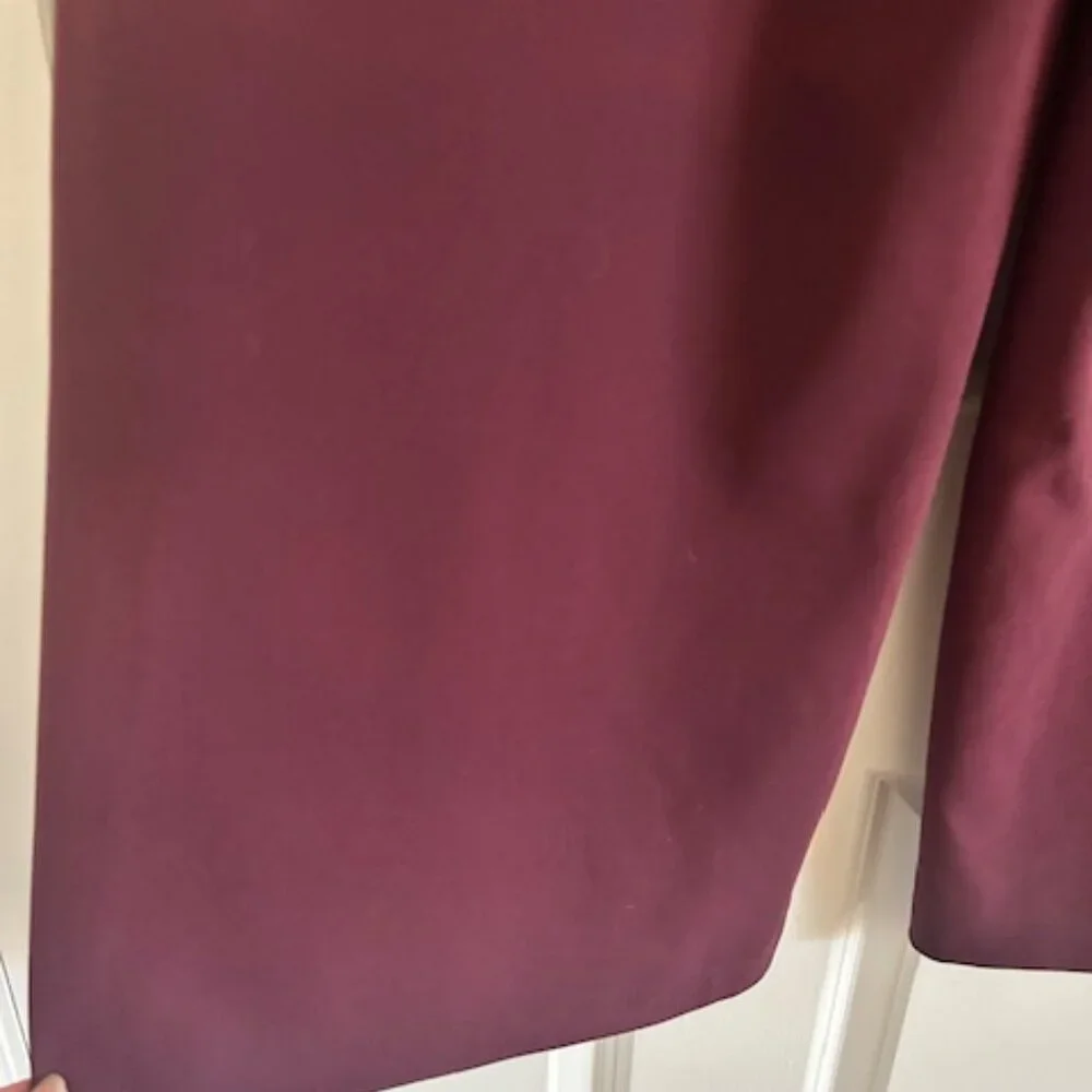 LOFT Pull-on Pants Wine L - Picture 5 of 5